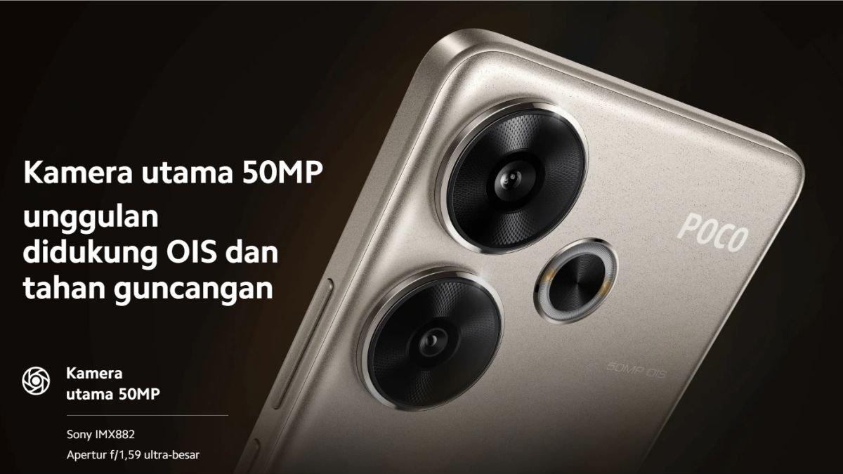Konfigurasi kamera POCO F6