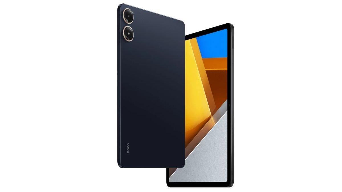 Desain bodi dan peletakan kamera tablet POCO Pad