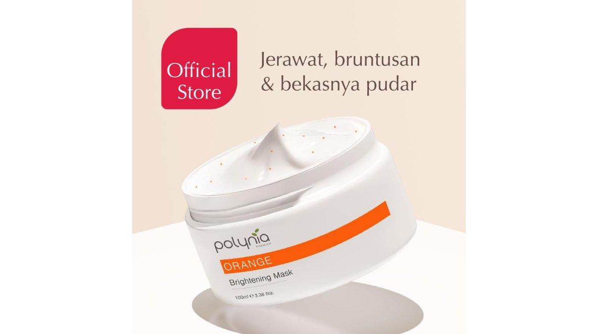 POLYNIA Orange Brightening Face Mask