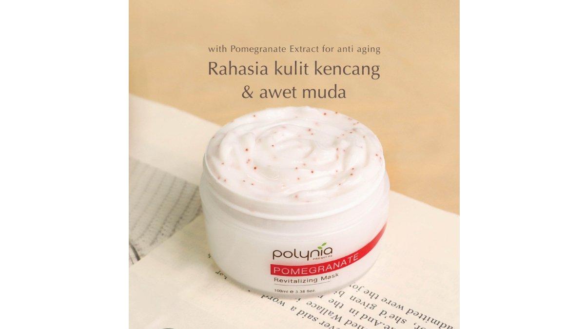 POLYNIA Pomegranate Revitalizing Face Mask