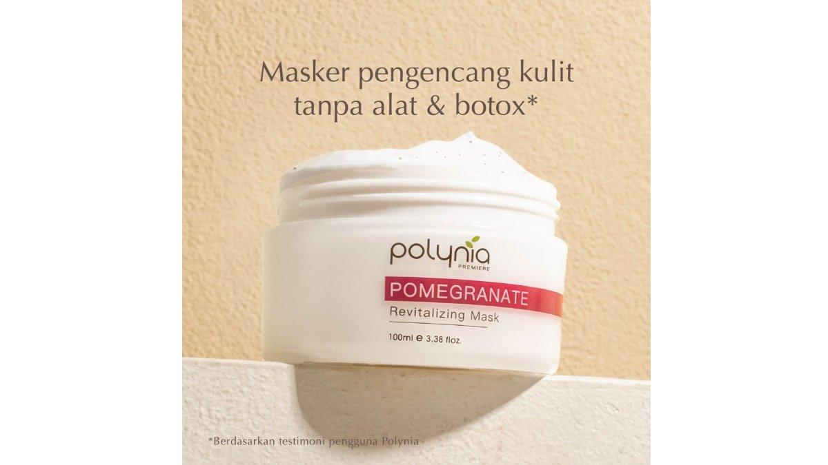 POLYNIA Pomegranate Revitalizing Face Mask