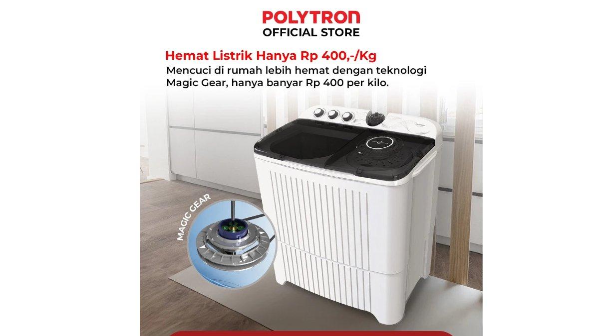 POLYTRON Primadona Giant 2 tabung 14 Kg PWM 1403X produk