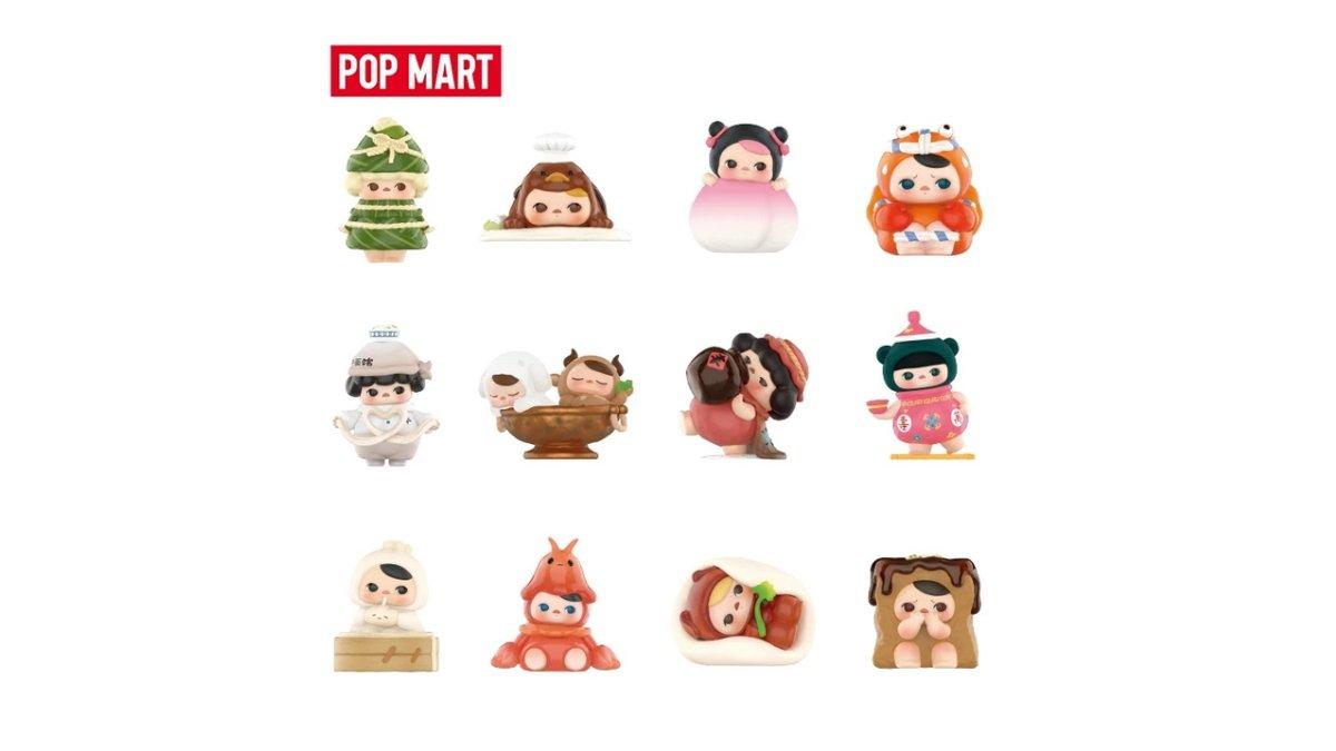 POP MART PUCKY The Feast Series Blind Box Action Toys Figure Birthday Gift Kid Toy