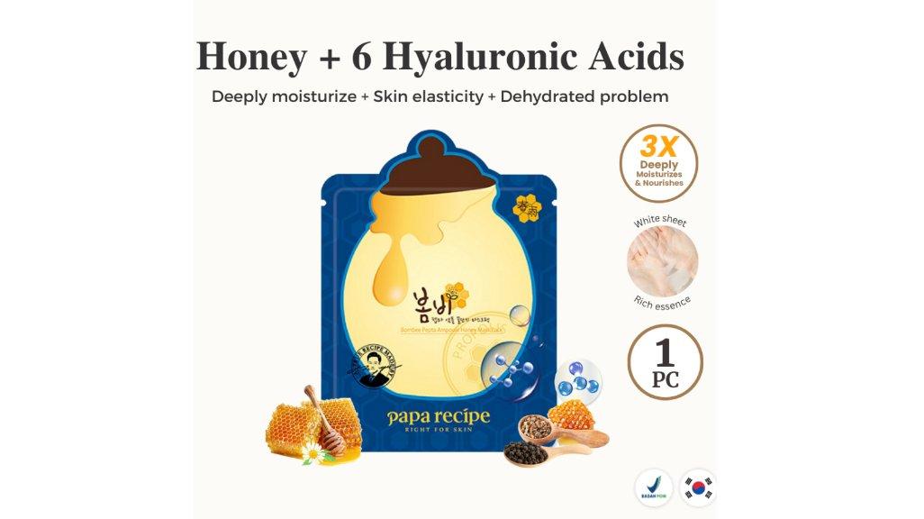 Papa Recipe Bombee Pepta Ampoule Honey Mask 