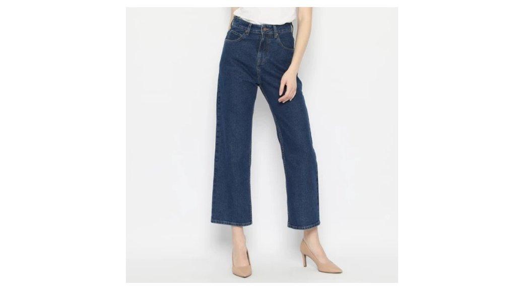 Papperdine - Celana Jeans Wanita - 1307 Indigo Loose Fit Non Stretch