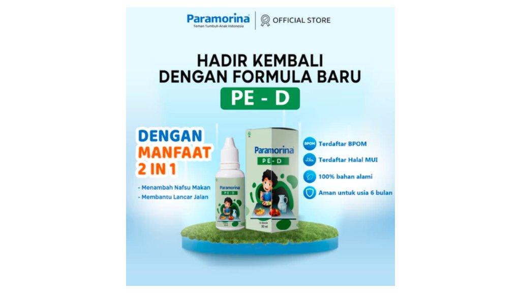 Paramorina PE Drop Suplemen Penambah Nafsu Makan Anak