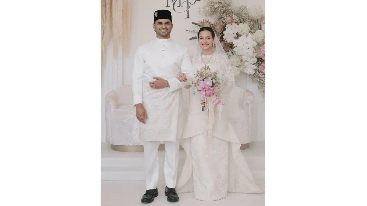 Potret Pernikahan Sederhana Pevita Pearce dan Suami.