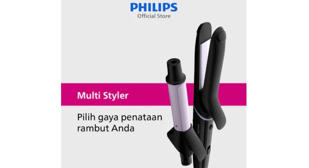 Philips Multistyler StyleCare Alat Catok dan Pengeriting Rambut BHH811/00