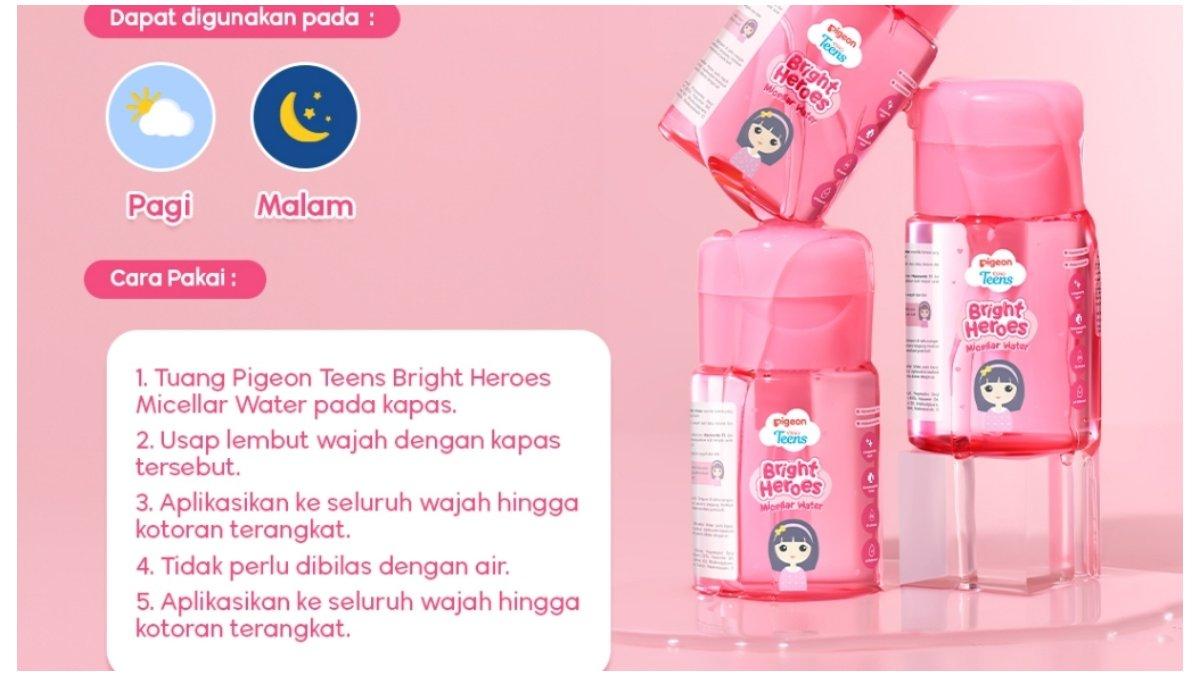 Pigeon Teens Bright Heroes Micellar Water