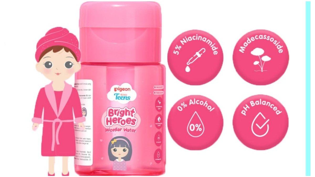 Pigeon Teens Bright Heroes Micellar Water