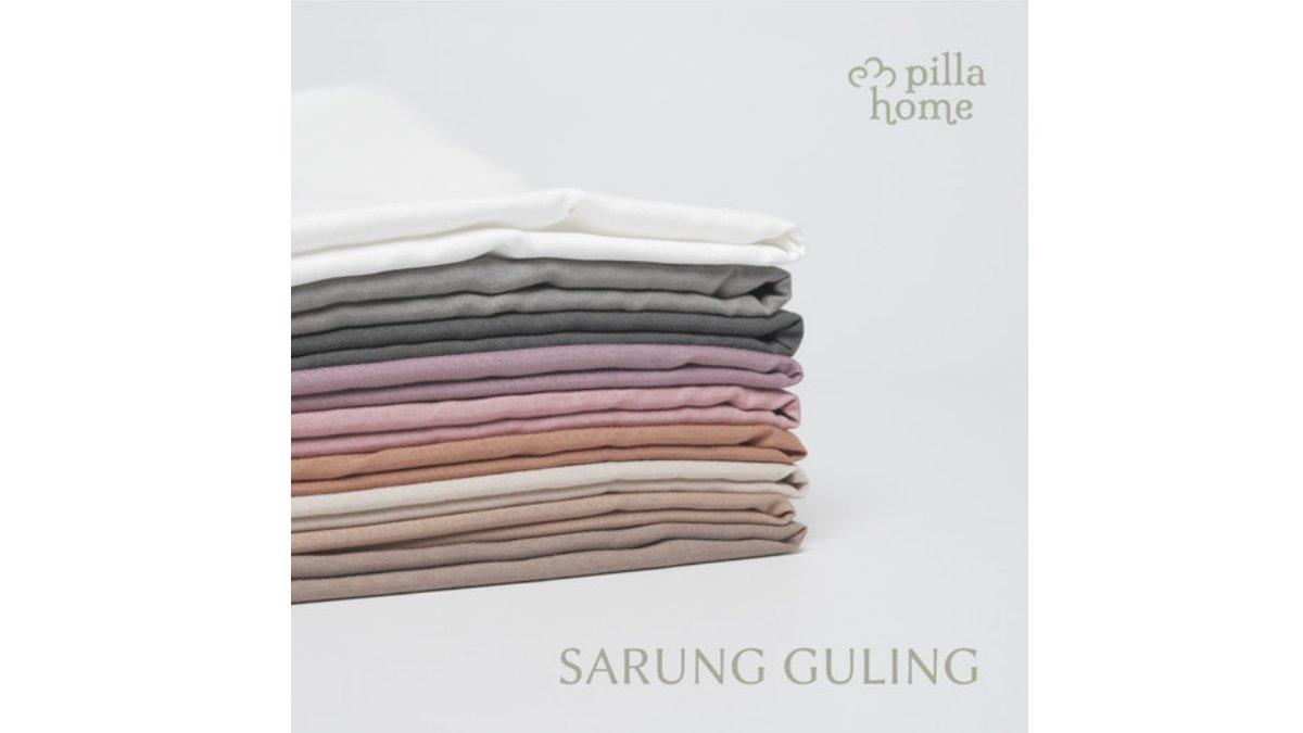 Pilla Home Essential SARUNG GULING Polos - Terracotta
