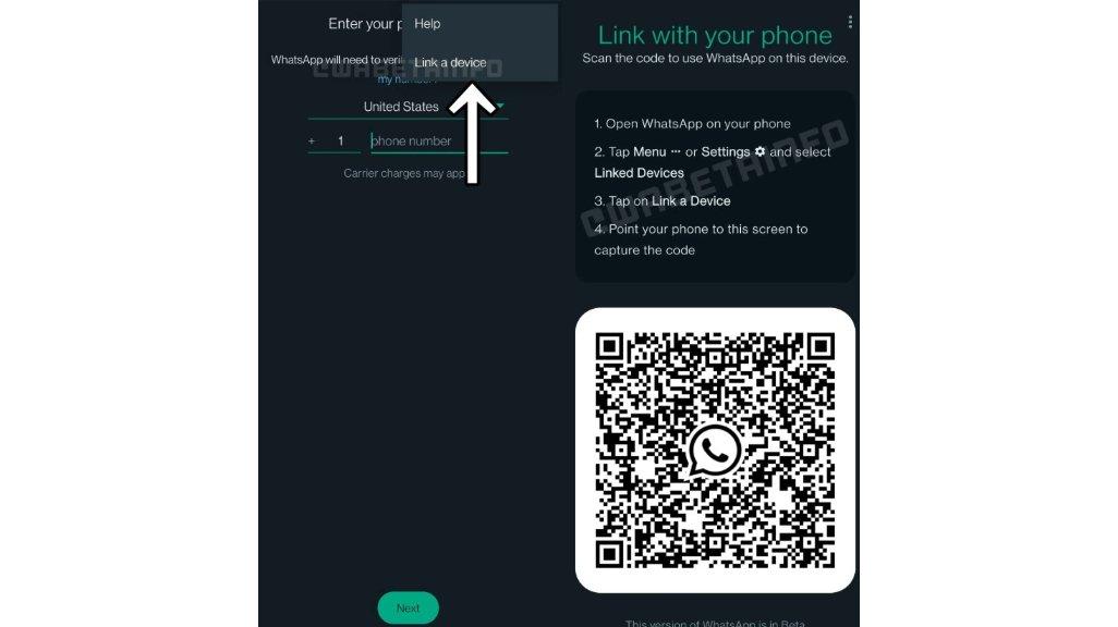 Pindai QR Code untuk Aktifkan WhatsApp 2 Device.