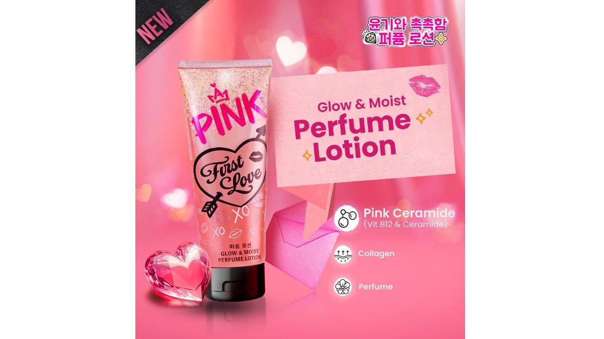 Pink Skin Perfume Lotion First Love