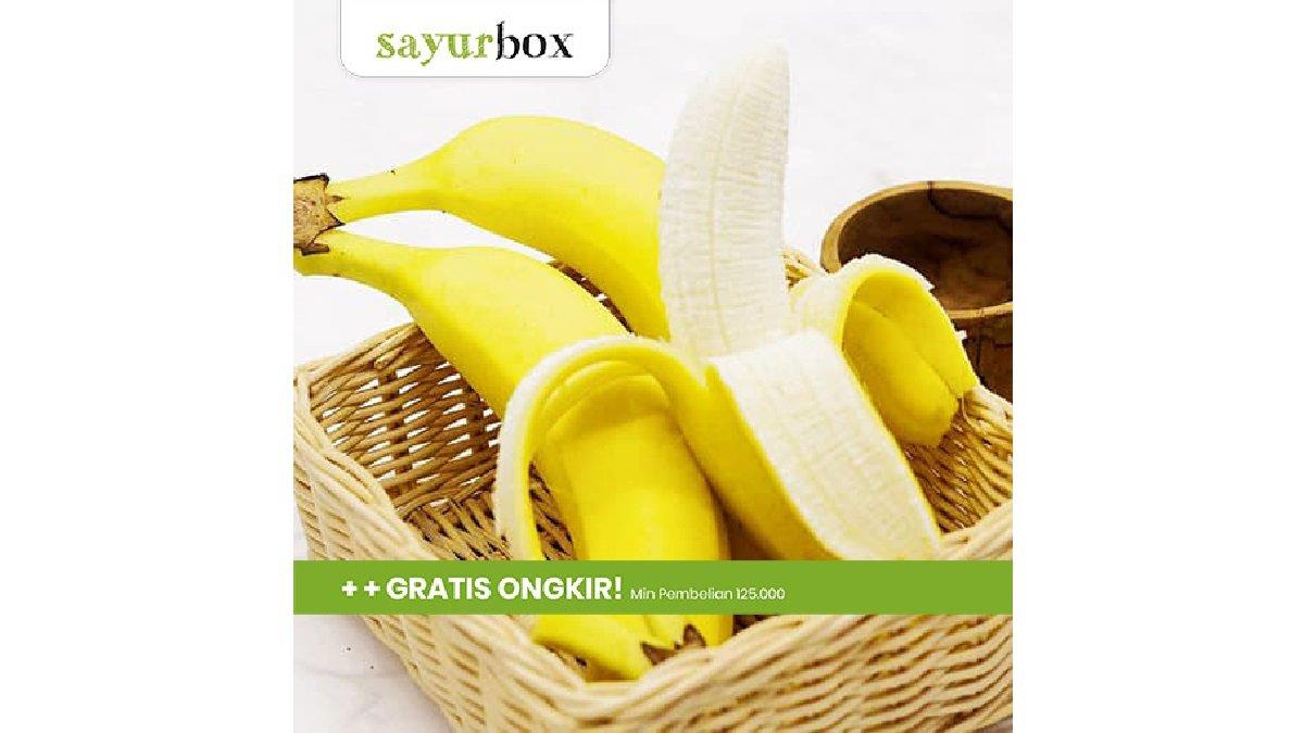 Pisang Cavendish Konvensional 500 gram Sayurbox
