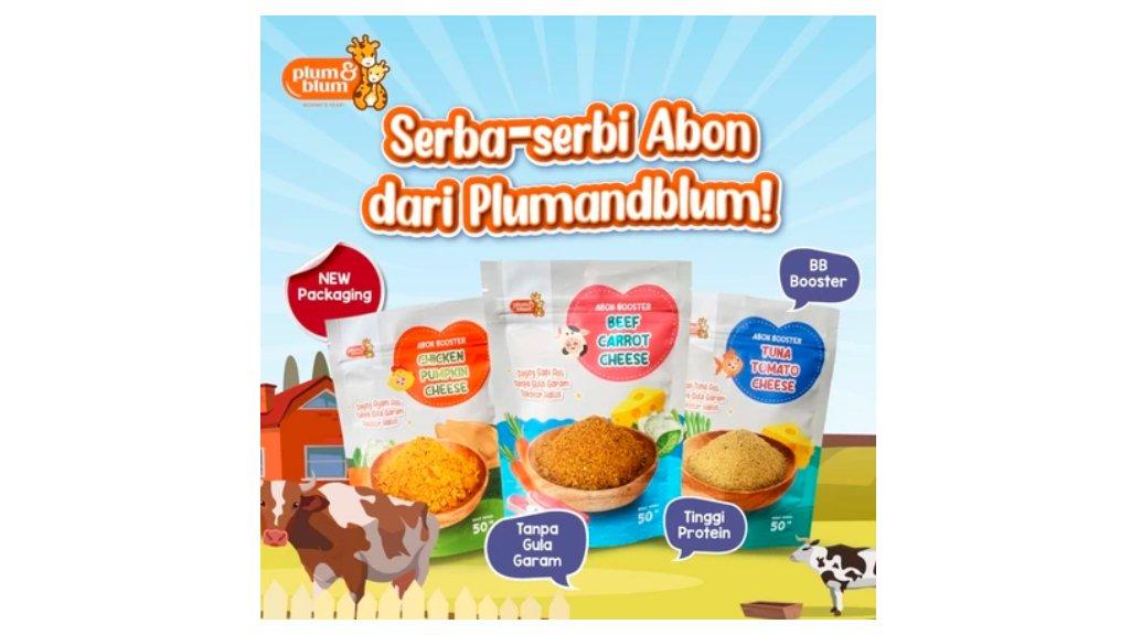 Plum & Blum Kids Abon Gurih Tanpa Pengawet dan MSG Snack Abon Anak Cemilan Anak