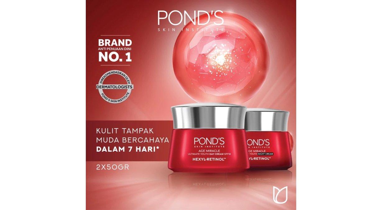 Pond's Age Miracle Hexyl Retinol Niacinamide Night Cream