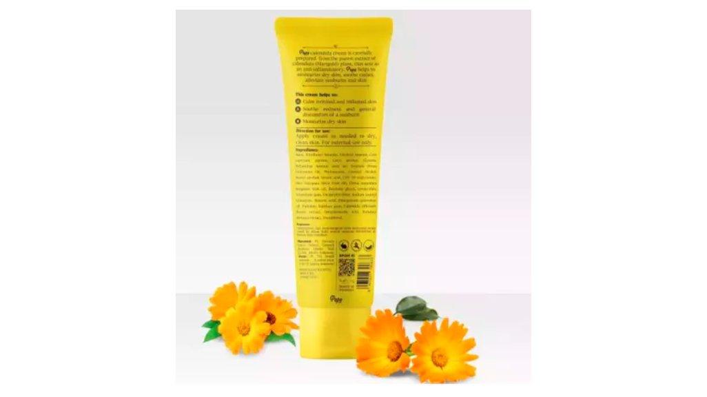 Popo Calendula Soothing Cream 50ml - Penyejuk Dan Pelembab Kulit
