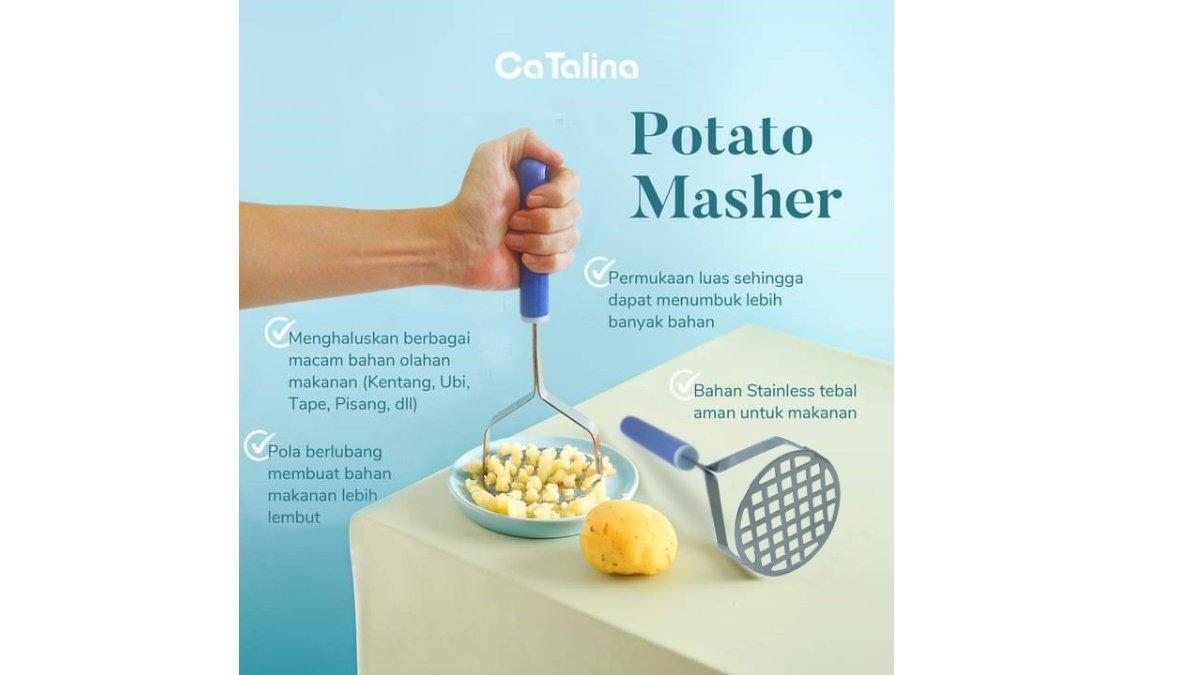 Potato Masher Alat Penghancur Kentang Penghalus Kentang