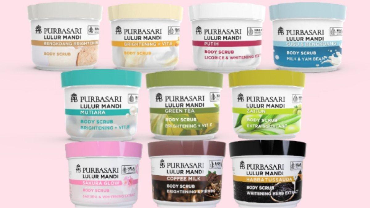 Purbasari Lulur Mandi 100 gram