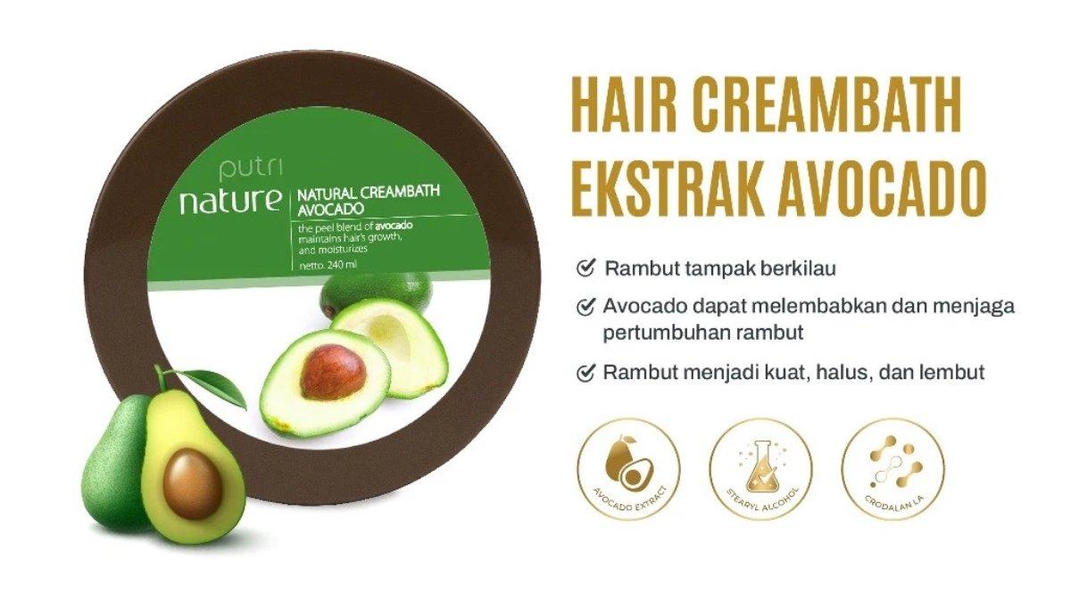 Putri Natural Creambath Avocado