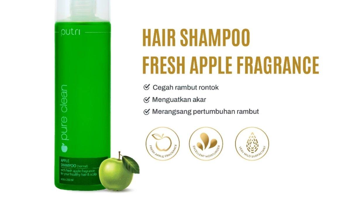 Putri Pure Clean Apple Shampoo With Fresh Apple Fragrance