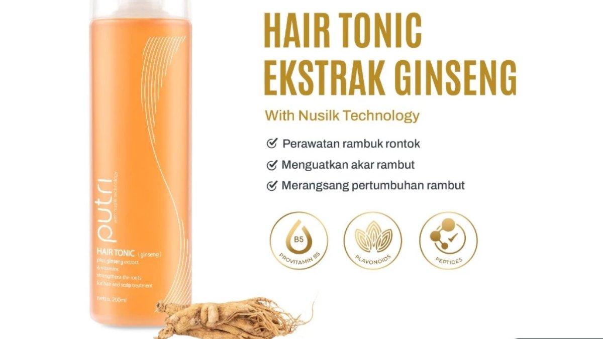 Putri with Nusilk Technology Hair Tonic Ginseng