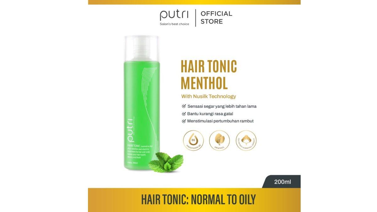Putri with Nusilk Technology Hair Tonic Menthol