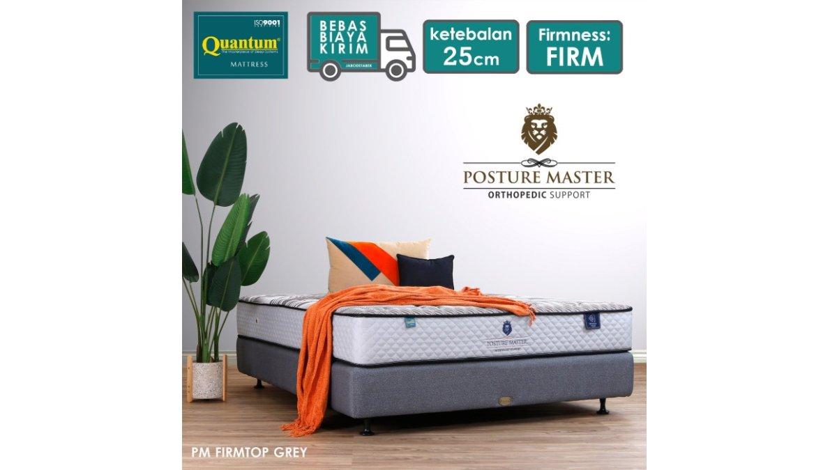 Quantum Kasur Orthopedic Posture Master Firmtop Spring Bed.