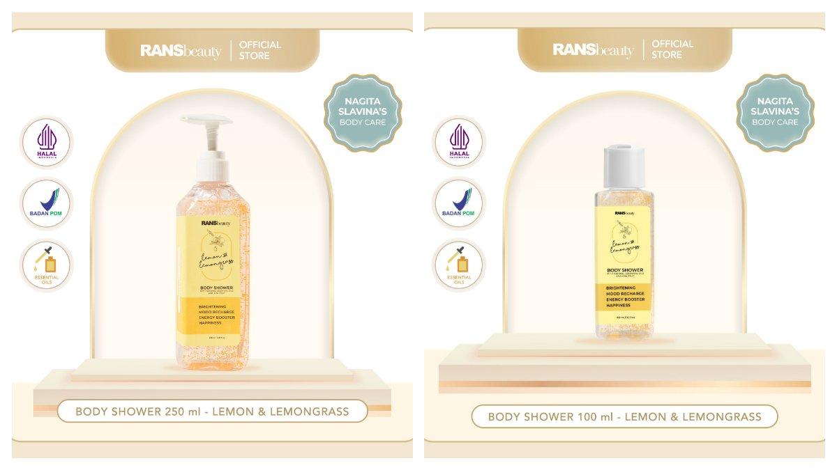 RANS Beauty Lemon & Lemongrass Body Shower