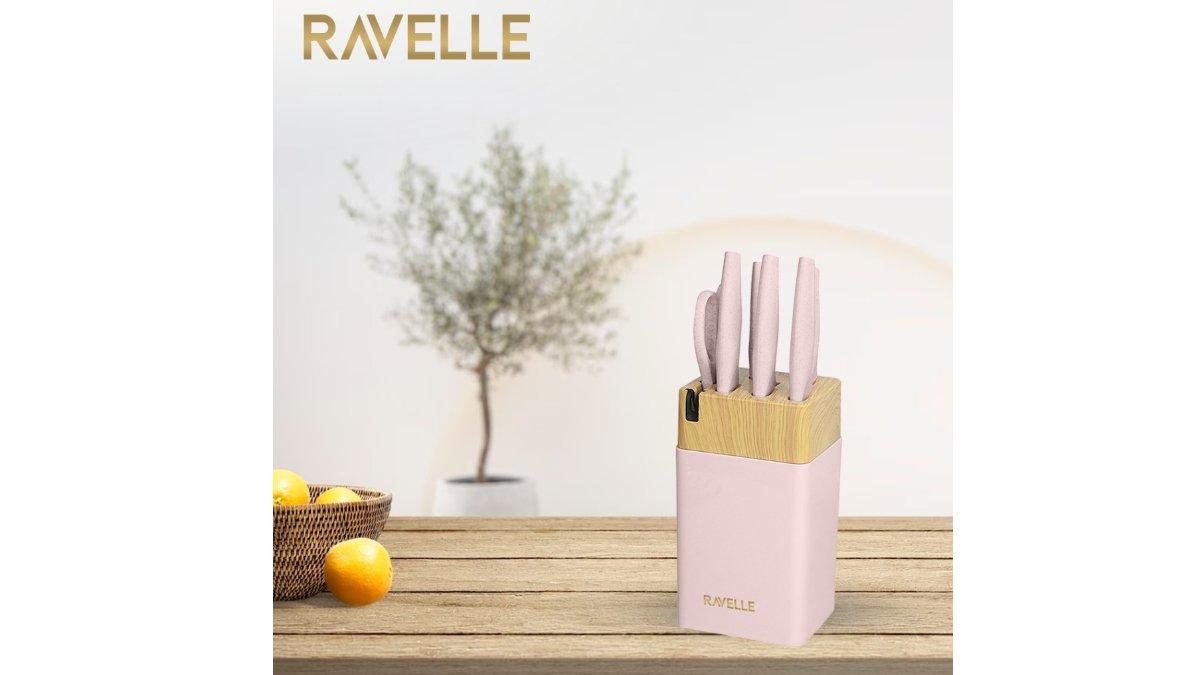 RAVELLE Pisau Dapur Anti Lengket 7 in 1 Set