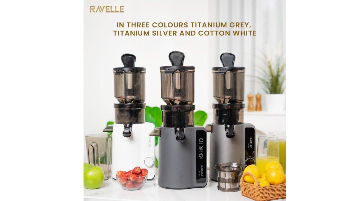 RAVELLE Premium Digital Slow Juicer Pro Ezy Care
