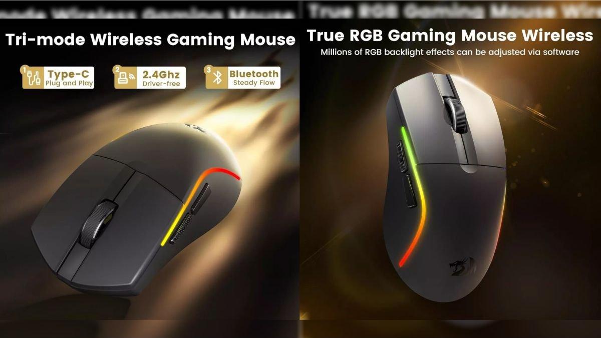 Ilustrasi mouse gaming REDRAGON DEICIDE M816-LIT