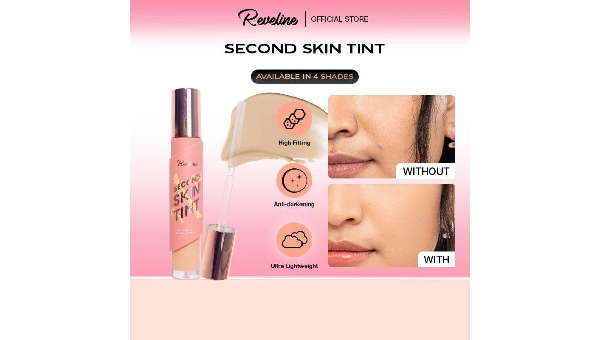 REVELINE Skin Tint Liquid Cushion with Spatula Tip Applicator