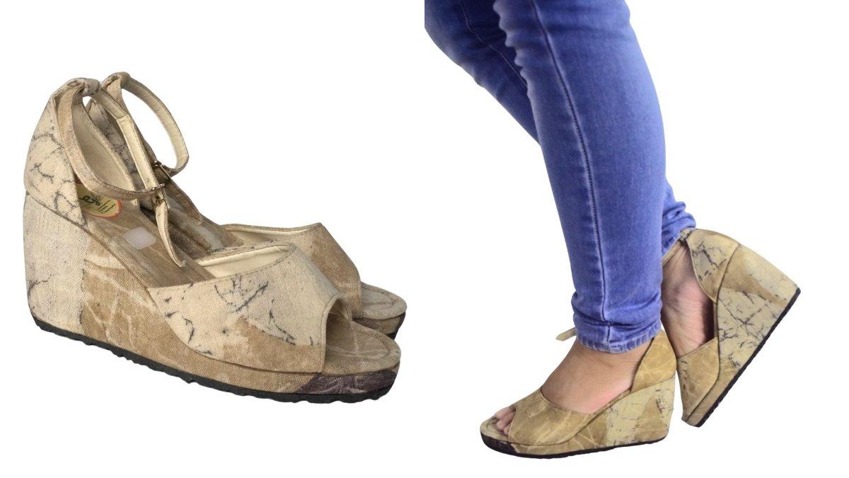 Produk Sepatu Karya RG Ecoprint yang Berkembang Luas di Pasar Ecoprint.
