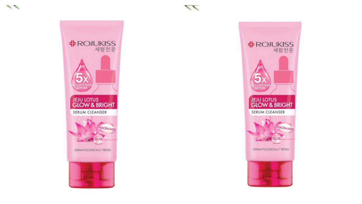 ROJUKISS Jeju Lotus Glow & Bright Serum Cleanser