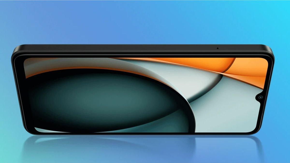 Ilustrasi bidang layar Redmi A3