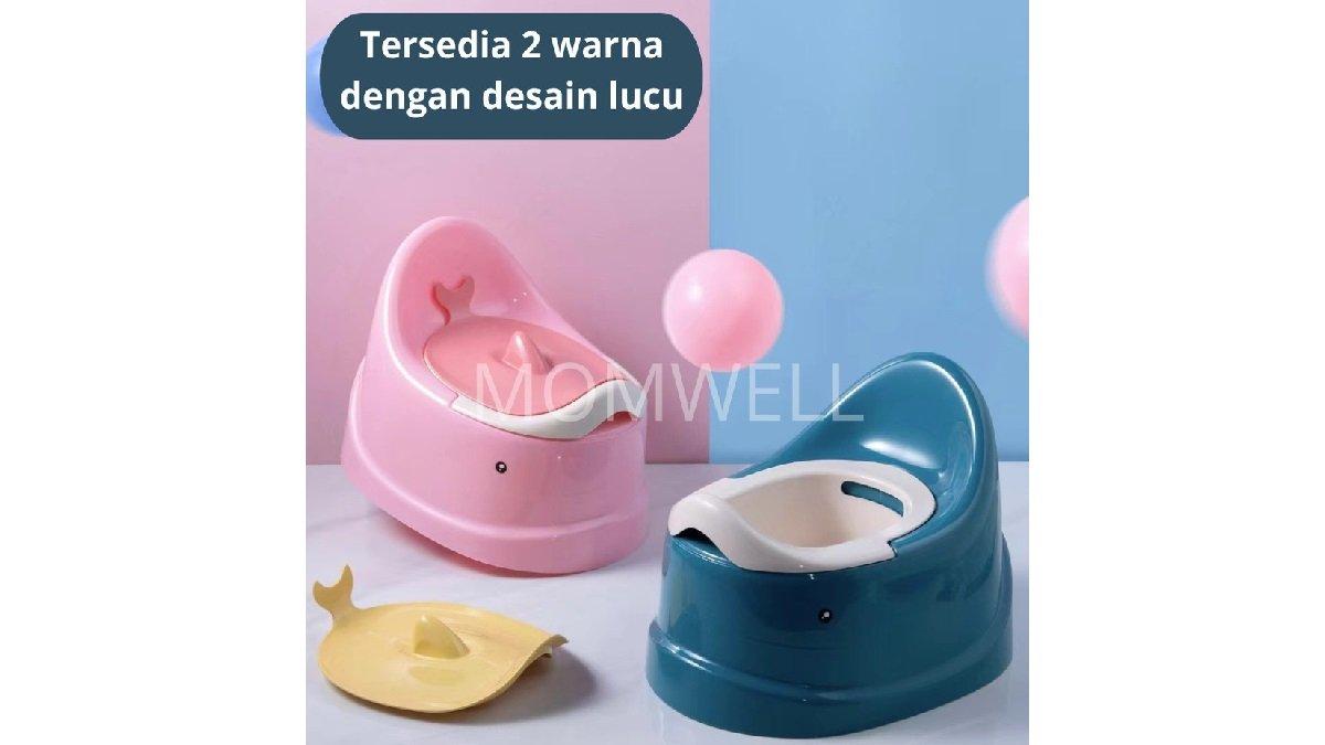 Rekomendasi Baby Toilet Momwell Toilet Training Anak WC Duduk Pispot Anak.