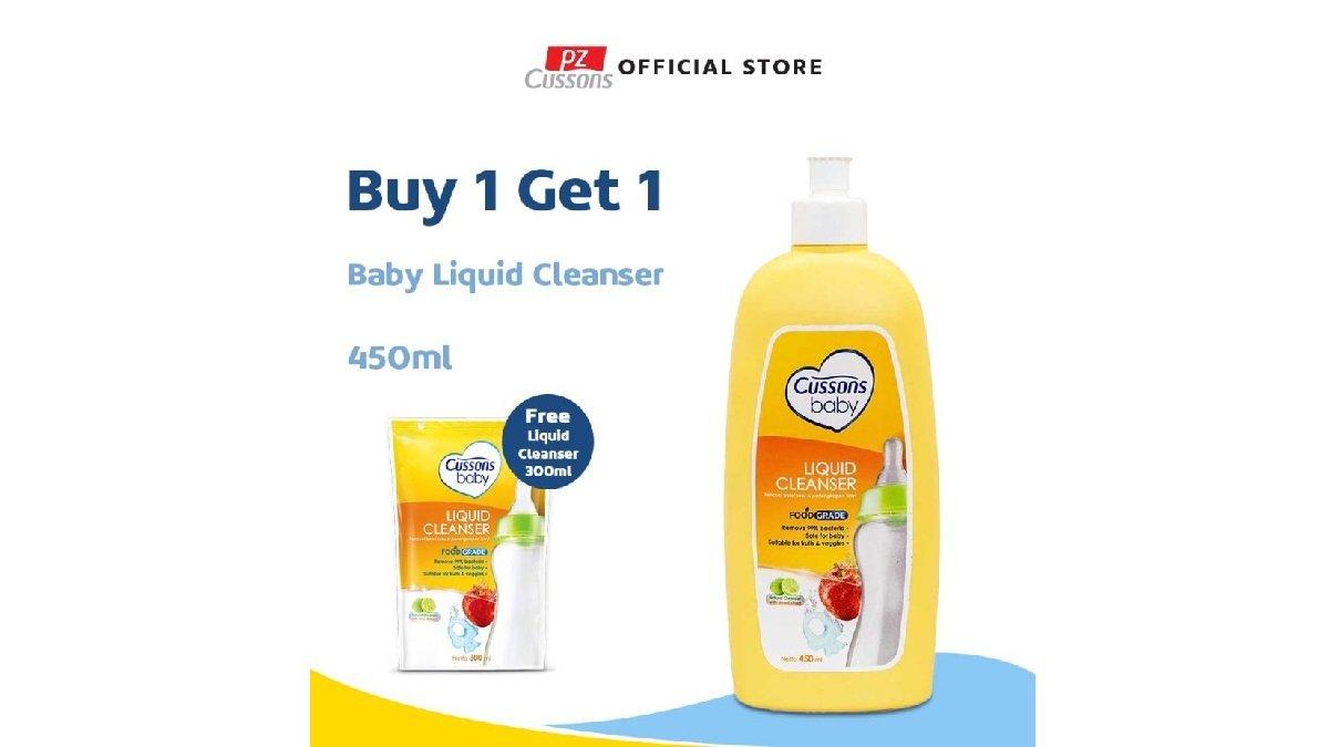 Rekomendasi Sabun Pencuci Botol Bayi Cussons Baby Liquid Cleanser.