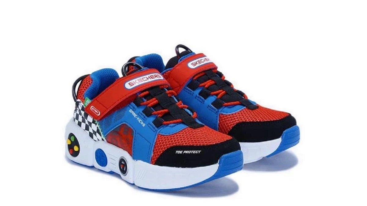 Rekomendasi Sneakers Branded Anak Laki-laki Skechers Gametronix Boy's Casual Shoes.
