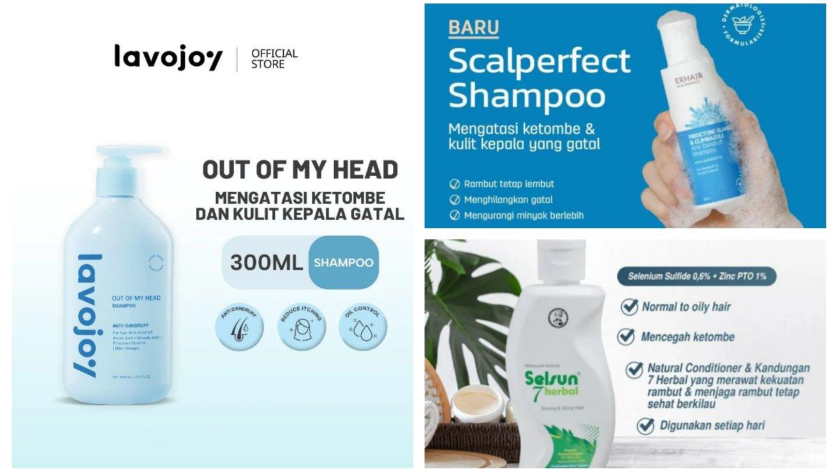 6 Rekomendasi Shampoo Anti Ketombe Paling Ampuh dan Aman tanpa
