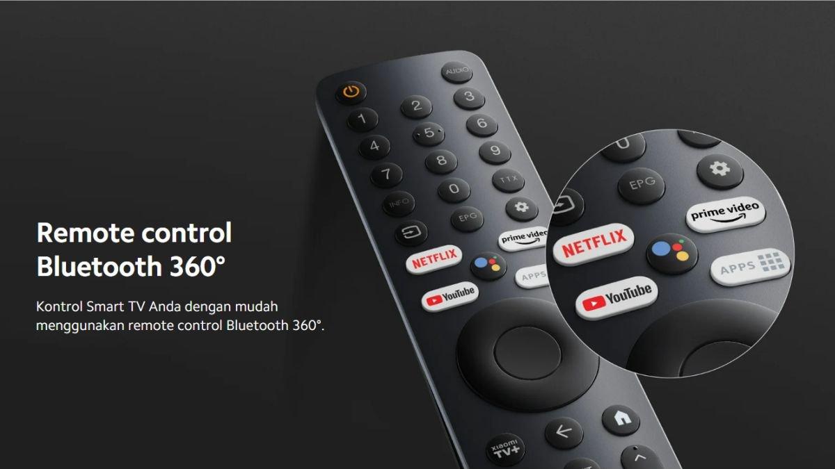 Ilustrasi remote Smart TV Xiaomi