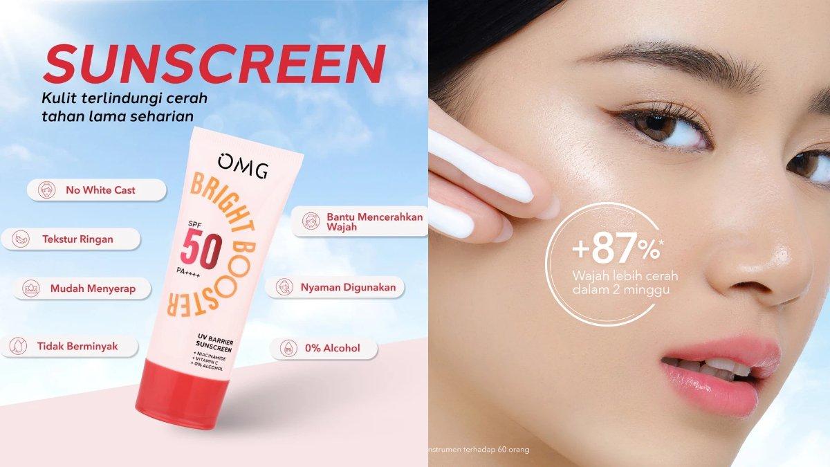 OMG OH MY GLOW UV Barrier Sunscreen SPF 50 PA++++