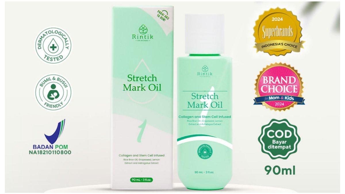 Rintik Skincare Stretch Mark Selulit Oil