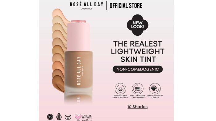 Rosé All Day The Realest Lightweight Skin Tint