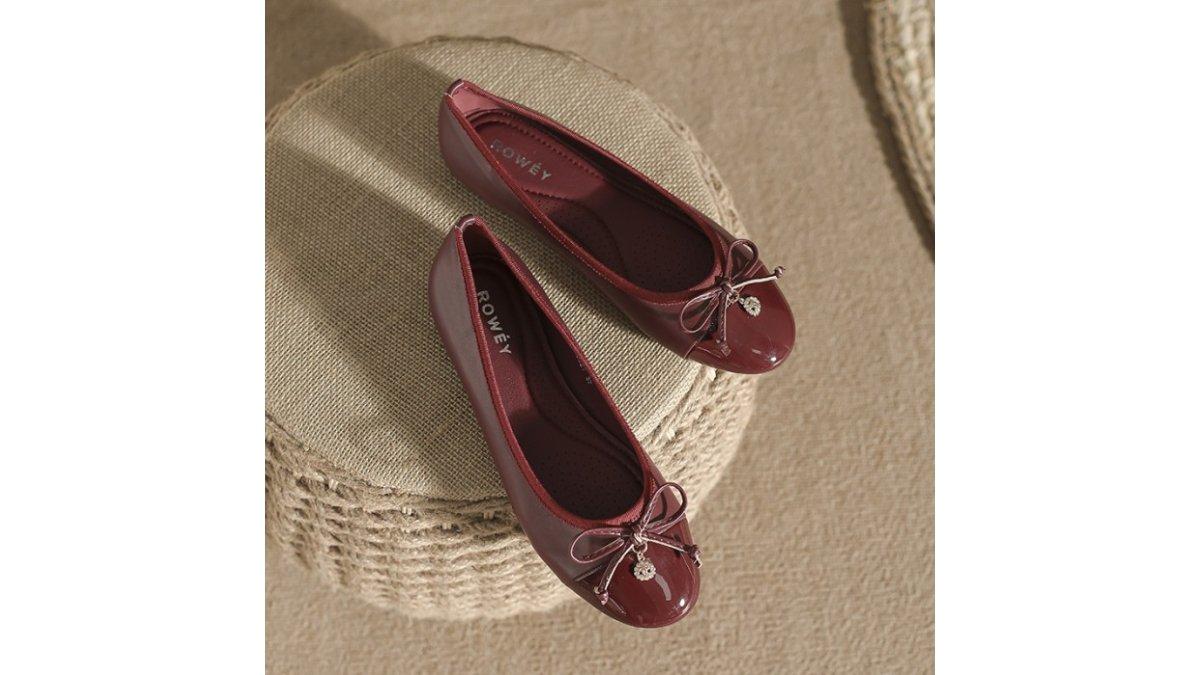 Rowey Sepatu Flat Shoes Wanita Korea Elegant Zoey