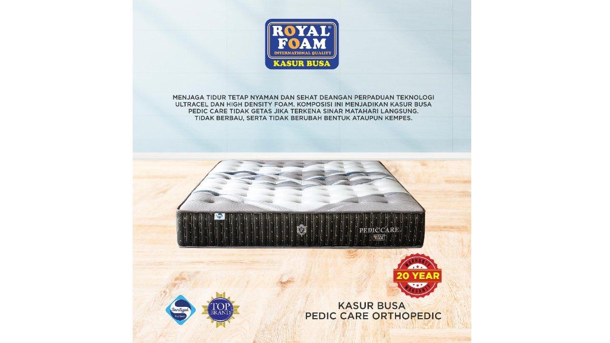 Royal Foam Kasur Busa Orthopedic Pediccare.