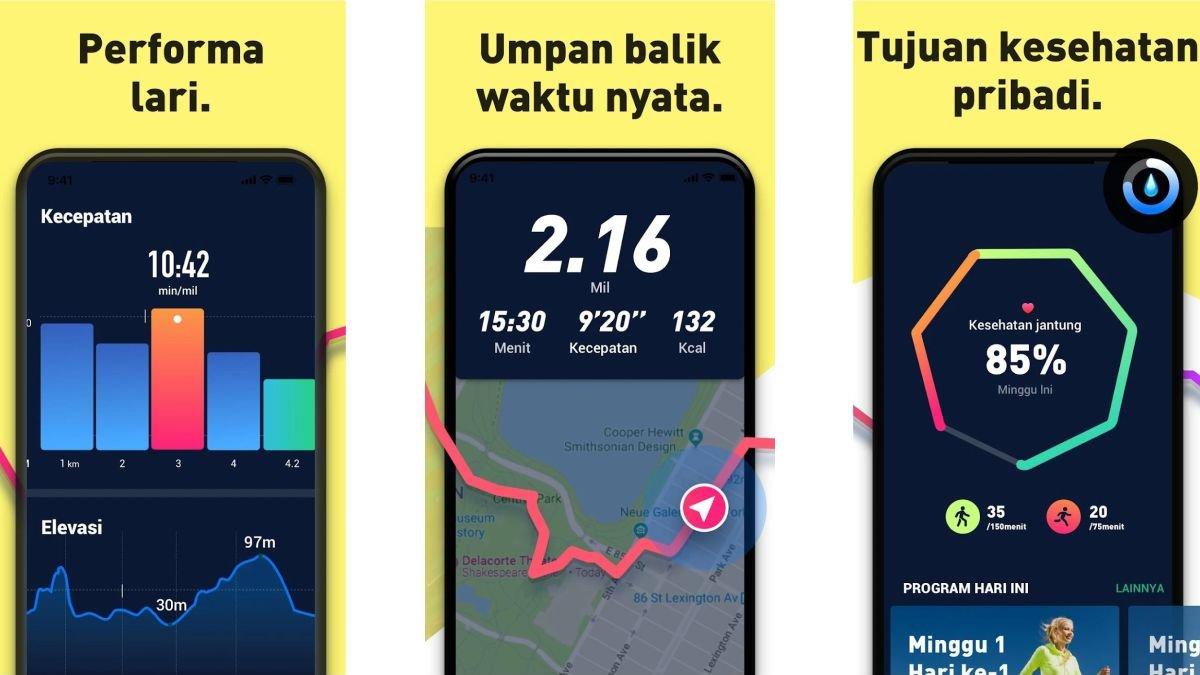 Aplikasi Running App - Leap Fitness Group