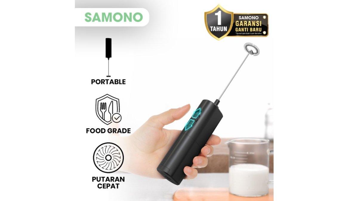 SAMONO Hand Mixer Pengocok Susu Milk Frother KJBQ-12