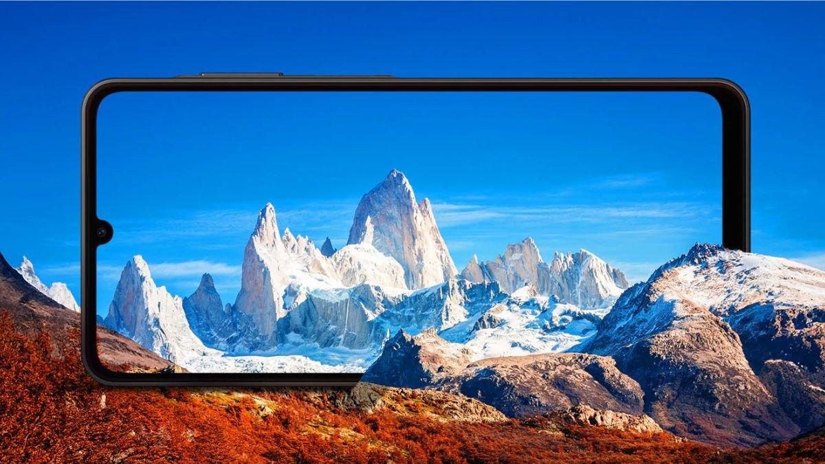 Ilustrasi layar SAMSUNG Galaxy A06 5G