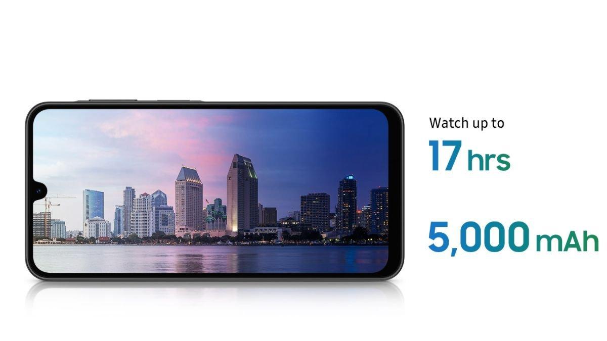 Sektor daya SAMSUNG Galaxy A26 5G didukung baterai 5.000 mAh